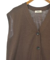 JOURNAL STANDARD L'ESSAGE（ジャーナルスタンダードレサージュ）ベスト/ノースリーブ 茶 サイズ:F レディース/2200654255049