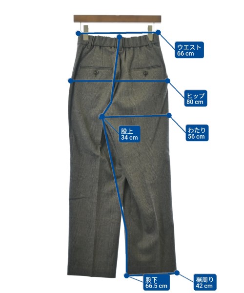 JOURNAL STANDARD L'ESSAGE（ジャーナルスタンダードレサージュ）スラックス グレー サイズ:36(S位) レディース/2200658596063