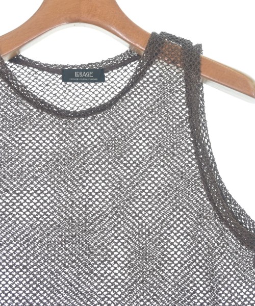 JOURNAL STANDARD L'ESSAGE（ジャーナルスタンダードレサージュ）ノースリーブ 茶 サイズ:-(M位) レディース/2200660429113