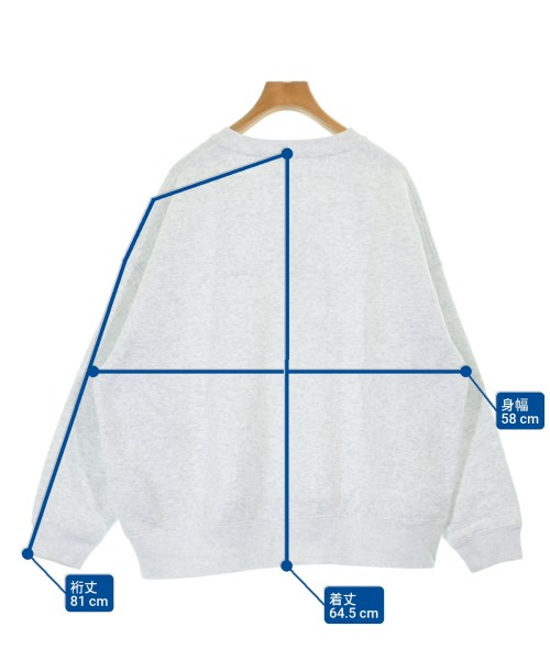 JOURNAL STANDARD L'ESSAGE（ジャーナルスタンダードレサージュ）スウェット グレー サイズ:F レディース/2200648266235