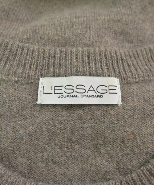 JOURNAL STANDARD L'ESSAGE（ジャーナルスタンダードレサージュ）ニット・セーター 茶 サイズ:F レディース/2200657233105