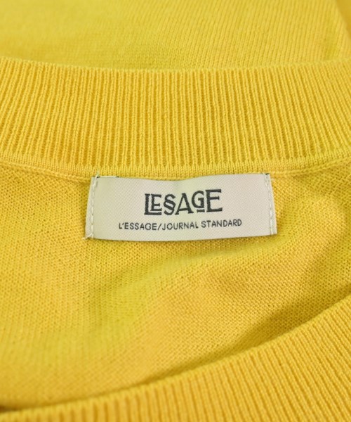 JOURNAL STANDARD L'ESSAGE（ジャーナルスタンダードレサージュ）ニット・セーター 黄 サイズ:-(M位) レディース/2200657233112