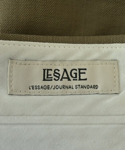 JOURNAL STANDARD L'ESSAGE（ジャーナルスタンダードレサージュ）スラックス 茶 サイズ:38(M位) レディース/2200697324023