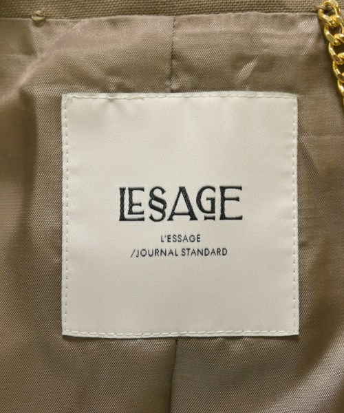 JOURNAL STANDARD L'ESSAGE（ジャーナルスタンダードレサージュ）カジュアルジャケット 茶 サイズ:F レディース/2200713178012
