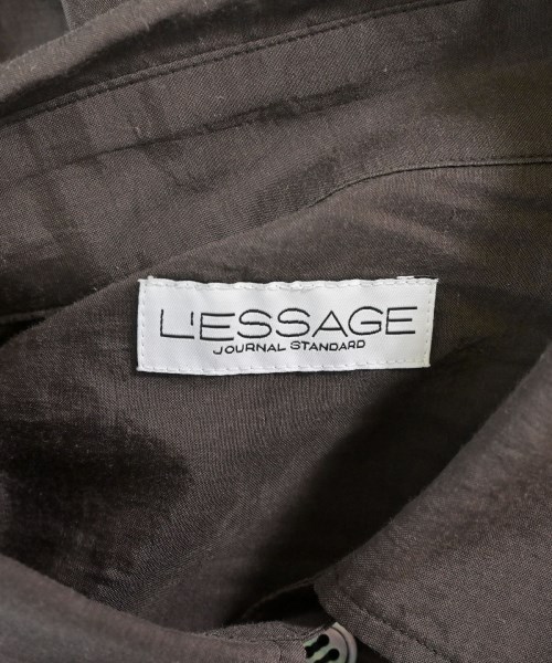 JOURNAL STANDARD L'ESSAGE（ジャーナルスタンダードレサージュ）ブラウス 茶 サイズ:F レディース/2200716393061