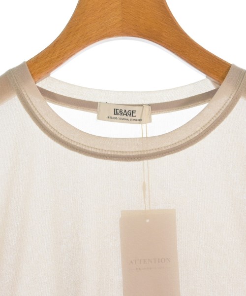JOURNAL STANDARD L'ESSAGE（ジャーナルスタンダードレサージュ）Tシャツ・カットソー ベージュ サイズ:F レディース/2200713724035