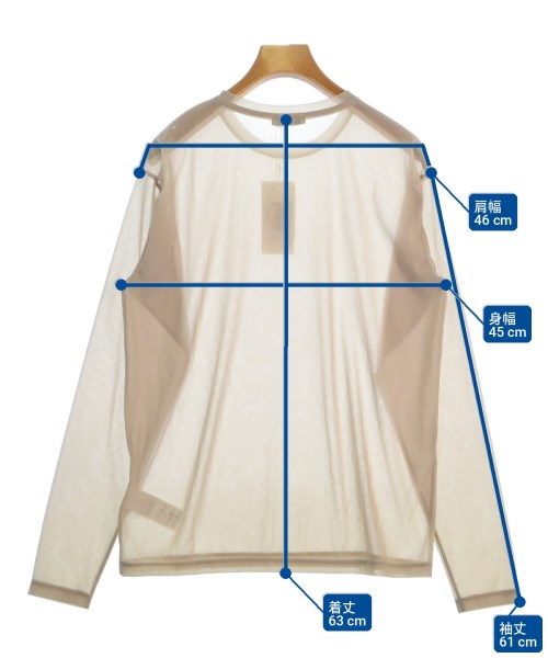 JOURNAL STANDARD L'ESSAGE（ジャーナルスタンダードレサージュ）Tシャツ・カットソー ベージュ サイズ:F レディース/2200713724035
