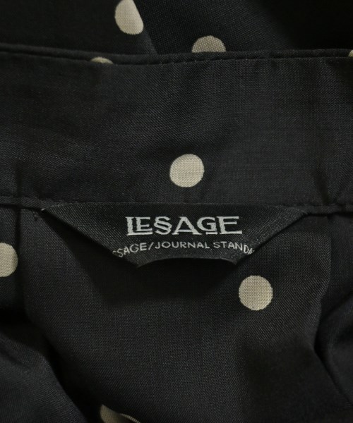 JOURNAL STANDARD L'ESSAGE（ジャーナルスタンダードレサージュ）カジュアルシャツ 黒 サイズ:F レディース/2200715150108