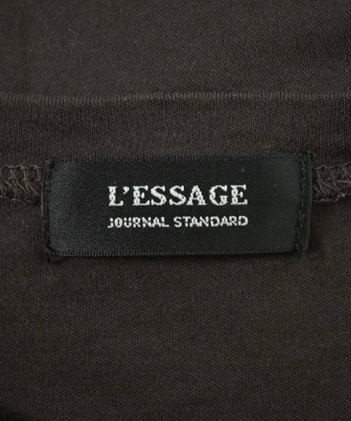 JOURNAL STANDARD L'ESSAGE（ジャーナルスタンダードレサージュ）Tシャツ・カットソー 茶 サイズ:F レディース/2200719245039