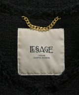 JOURNAL STANDARD L'ESSAGE（ジャーナルスタンダードレサージュ）ノーカラージャケット 黒 サイズ:F レディース/2200632288021