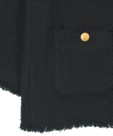 JOURNAL STANDARD L'ESSAGE（ジャーナルスタンダードレサージュ）ノーカラージャケット 黒 サイズ:F レディース/2200632288021