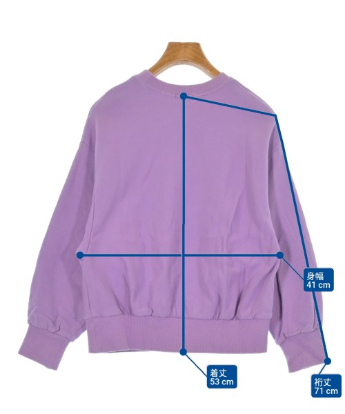 JOURNAL STANDARD L'ESSAGE（ジャーナルスタンダードレサージュ）スウェット 紫 サイズ:-(M位) レディース/2200638190038