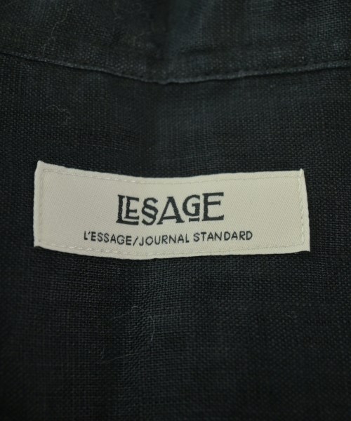 JOURNAL STANDARD L'ESSAGE（ジャーナルスタンダードレサージュ）ブラウス 黒 サイズ:F レディース/2200634991318