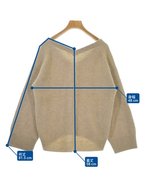 JOURNAL STANDARD L'ESSAGE（ジャーナルスタンダードレサージュ）ニット・セーター ベージュ サイズ:F レディース/2200630862032