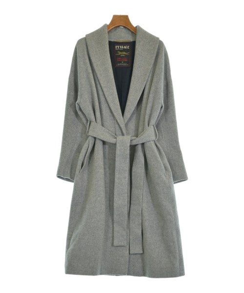 JOURNAL STANDARD L'ESSAGE(ジャーナルスタンダードレサージュ)チェスターコート グレー サイズ:F/2200649501014