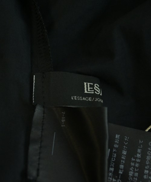 JOURNAL STANDARD L'ESSAGE（ジャーナルスタンダードレサージュ）ブラウス 黒 サイズ:F レディース/2200640626150