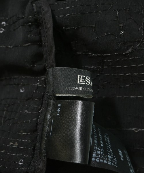 JOURNAL STANDARD L'ESSAGE（ジャーナルスタンダードレサージュ）ブラウス 黒 サイズ:F レディース/2200641001079