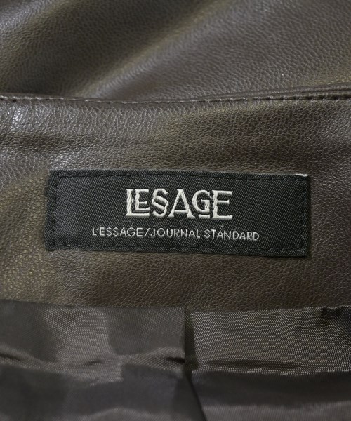 JOURNAL STANDARD L'ESSAGE（ジャーナルスタンダードレサージュ）ロング・マキシ丈スカート 茶 サイズ:36(S位) レディース/2200648543046