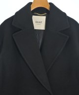 JOURNAL STANDARD L'ESSAGE（ジャーナルスタンダードレサージュ）チェスターコート 黒 サイズ:36(S位) レディース/2200646227016