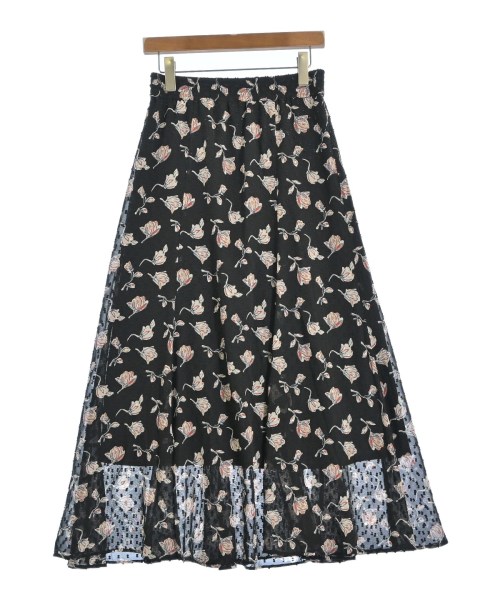 JOURNAL STANDARD L'ESSAGE(ジャーナルスタンダードレサージュ)ロング・マキシ丈スカート 黒 サイズ:F/2200642421135