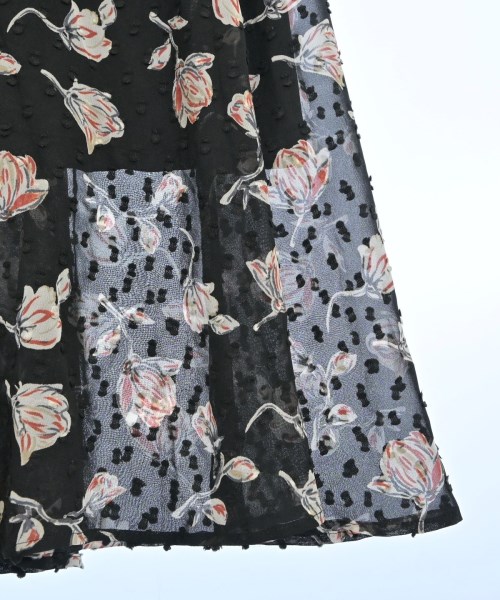 JOURNAL STANDARD L'ESSAGE（ジャーナルスタンダードレサージュ）ロング・マキシ丈スカート 黒 サイズ:F レディース/2200642421135