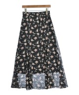 JOURNAL STANDARD L'ESSAGE（ジャーナルスタンダードレサージュ）ロング・マキシ丈スカート 黒 サイズ:F レディース/2200642421135