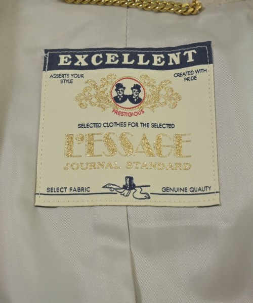 JOURNAL STANDARD L'ESSAGE（ジャーナルスタンダードレサージュ）チェスターコート ベージュ サイズ:2(M位) レディース/2200647423097