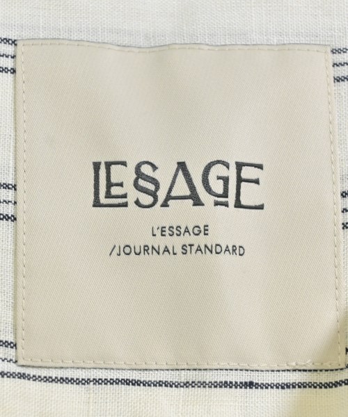 JOURNAL STANDARD L'ESSAGE（ジャーナルスタンダードレサージュ）シャツワンピース 白 サイズ:36(S位) レディース/2200654557020