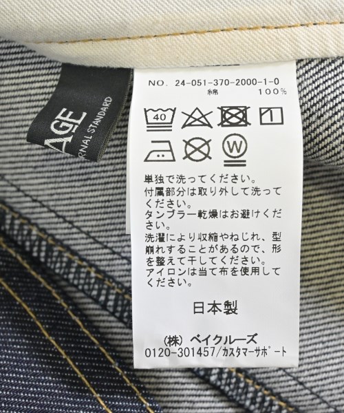 JOURNAL STANDARD L'ESSAGE（ジャーナルスタンダードレサージュ）カジュアルシャツ 紺 サイズ:-(S位) レディース/2200691436036