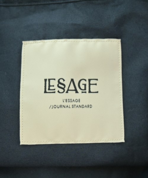 JOURNAL STANDARD L'ESSAGE（ジャーナルスタンダードレサージュ）カジュアルシャツ 紺 サイズ:F レディース/2200699590051