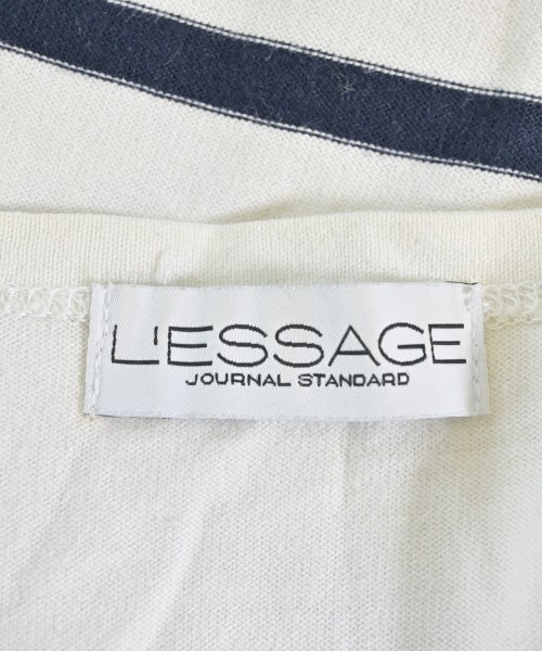 JOURNAL STANDARD L'ESSAGE（ジャーナルスタンダードレサージュ）Tシャツ・カットソー 白 サイズ:F レディース/2200700153602