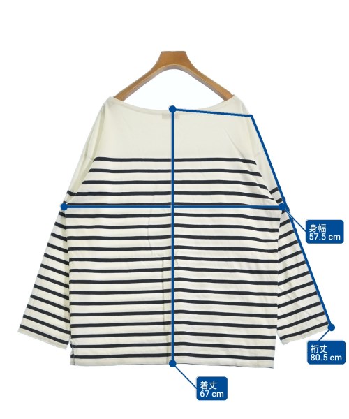 JOURNAL STANDARD L'ESSAGE（ジャーナルスタンダードレサージュ）Tシャツ・カットソー 白 サイズ:F レディース/2200700153602