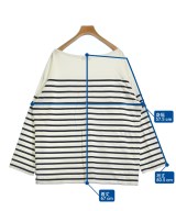 JOURNAL STANDARD L'ESSAGE（ジャーナルスタンダードレサージュ）Tシャツ・カットソー 白 サイズ:F レディース/2200700153602