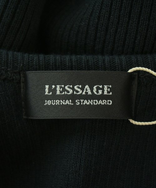 JOURNAL STANDARD L'ESSAGE（ジャーナルスタンダードレサージュ）Tシャツ・カットソー 黒 サイズ:-(S位) レディース/2200703724212