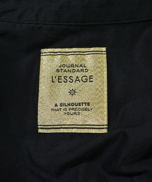 JOURNAL STANDARD L'ESSAGE（ジャーナルスタンダードレサージュ）カジュアルシャツ 黒 サイズ:F レディース/2200702810046