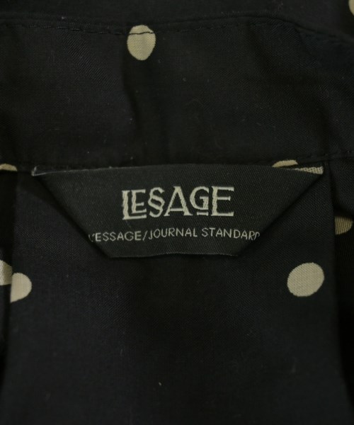 JOURNAL STANDARD L'ESSAGE（ジャーナルスタンダードレサージュ）ブラウス 黒 サイズ:F レディース/2200637762175
