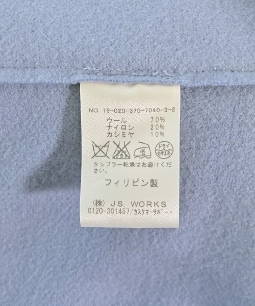 JOURNAL STANDARD L'ESSAGE（ジャーナルスタンダードレサージュ）チェスターコート 青 サイズ:F レディース/2200703889058