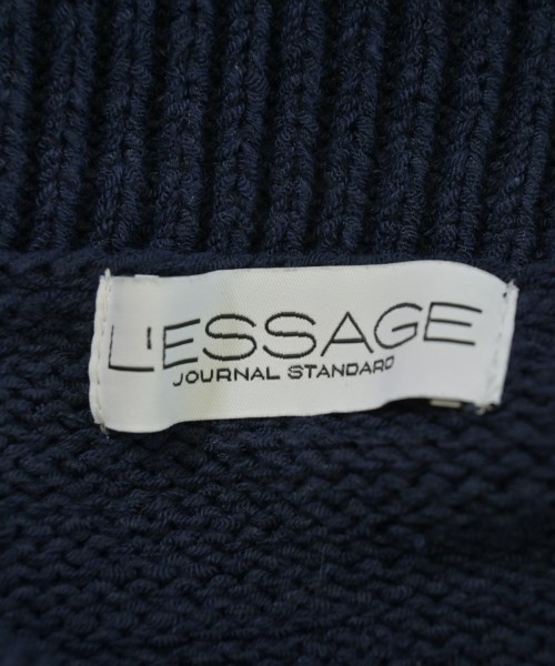 JOURNAL STANDARD L'ESSAGE（ジャーナルスタンダードレサージュ）ニット・セーター 紺 サイズ:F レディース/2200707349077