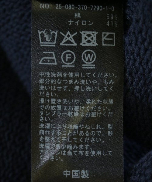 JOURNAL STANDARD L'ESSAGE（ジャーナルスタンダードレサージュ）ニット・セーター 紺 サイズ:F レディース/2200707349077