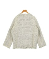 JOURNAL STANDARD L'ESSAGE（ジャーナルスタンダードレサージュ）ノーカラージャケット 白 サイズ:F レディース/2200706868012
