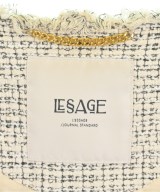 JOURNAL STANDARD L'ESSAGE（ジャーナルスタンダードレサージュ）ノーカラージャケット 白 サイズ:F レディース/2200706868012