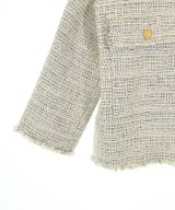 JOURNAL STANDARD L'ESSAGE（ジャーナルスタンダードレサージュ）ノーカラージャケット 白 サイズ:F レディース/2200706868012