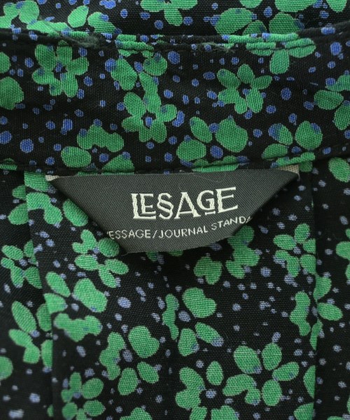 JOURNAL STANDARD L'ESSAGE（ジャーナルスタンダードレサージュ）ブラウス 黒 サイズ:F レディース/2200706868173