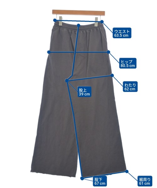 JOURNAL STANDARD L'ESSAGE（ジャーナルスタンダードレサージュ）スウェットパンツ グレー サイズ:-(M位) レディース/2200707664019