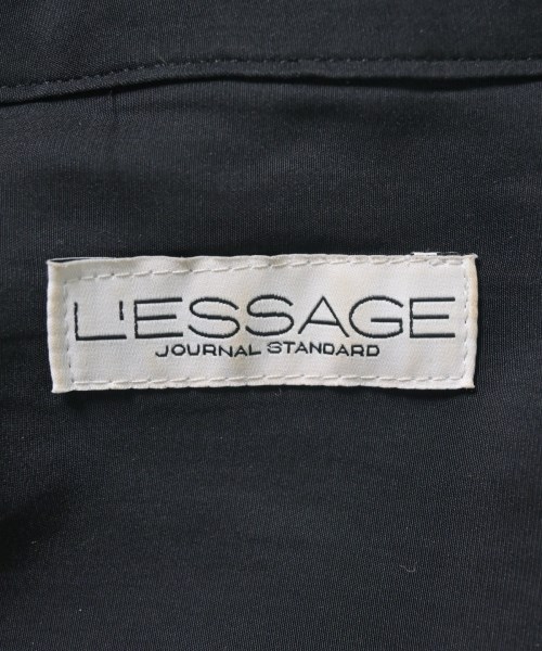 JOURNAL STANDARD L'ESSAGE（ジャーナルスタンダードレサージュ）シャツワンピース 黒 サイズ:-(M位) レディース/2200704260085