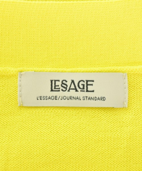 JOURNAL STANDARD L'ESSAGE（ジャーナルスタンダードレサージュ）カーディガン 黄 サイズ:F レディース/2200705728041