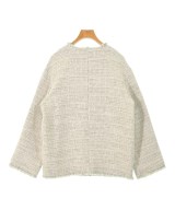 JOURNAL STANDARD L'ESSAGE（ジャーナルスタンダードレサージュ）ノーカラージャケット 白 サイズ:F レディース/2200662523062