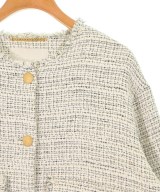 JOURNAL STANDARD L'ESSAGE（ジャーナルスタンダードレサージュ）ノーカラージャケット 白 サイズ:F レディース/2200662523062