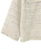 JOURNAL STANDARD L'ESSAGE（ジャーナルスタンダードレサージュ）ノーカラージャケット 白 サイズ:F レディース/2200662523062