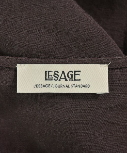 JOURNAL STANDARD L'ESSAGE（ジャーナルスタンダードレサージュ）カジュアルシャツ 茶 サイズ:-(M位) レディース/2200662533047